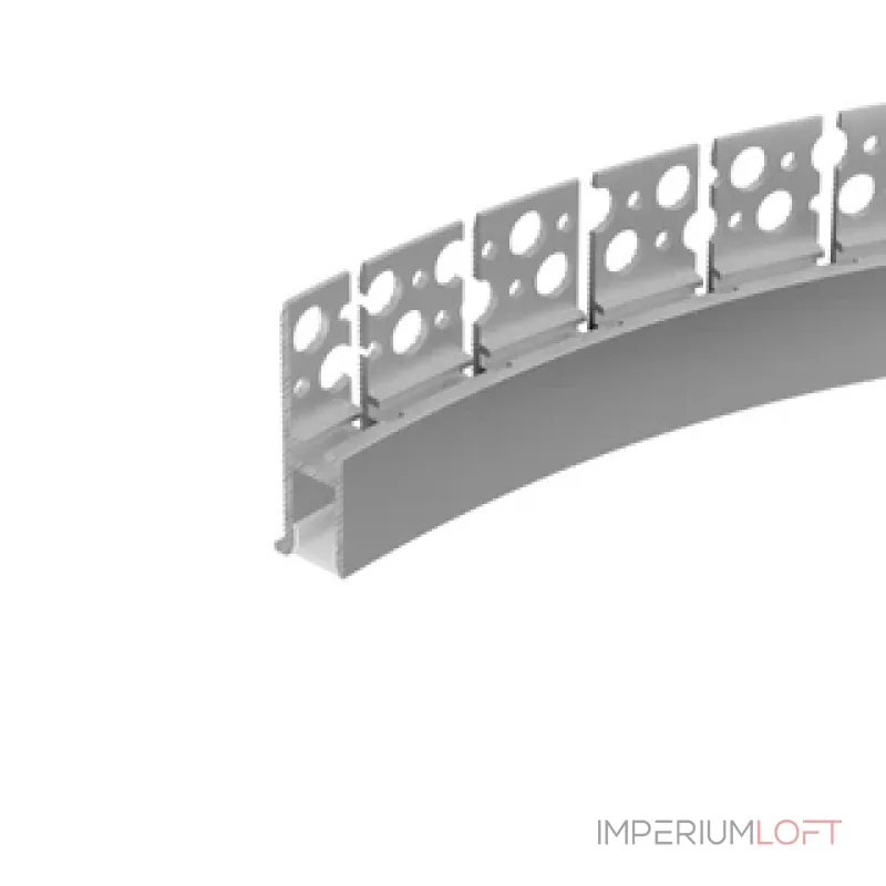 Заглушка WALL-FANTOM-BENT-W10-SIDE глухая Arlight 043909