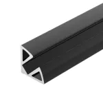 Профиль для светодиодной ленты SL-KANT-H11-2000 ANOD BLACK Arlight 044086