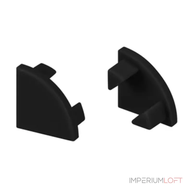 Заглушка SL-KANT-H11 BLACK c отверстием Arlight 044090
