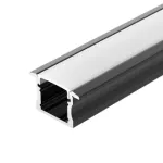 Заглушка LINE-2315-F с отверстием BLACK Arlight 044280