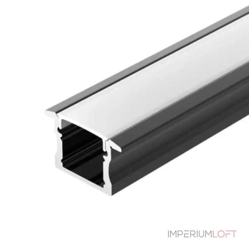 Заглушка LINE-2315-F с отверстием BLACK Arlight 044280