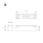 Трековый светильник Arlight VIBE LASER 44415