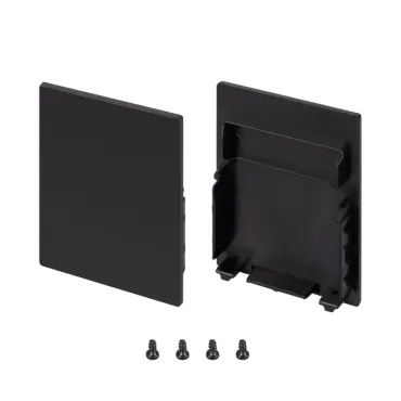 Заглушка SL-LINE-4050-3L-LOW BLACK глухая Arlight 044677