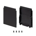 Заглушка SL-LINE-4050-3L-HIGH BLACK глухая Arlight 044678