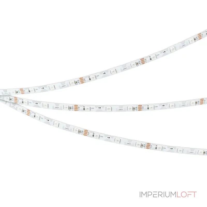 Светодиодная лента SPI-RZ-F60-6mm 12V RGB-PX1-BPT (7W/m, IP20, 3535, 5m) Arlight 044684