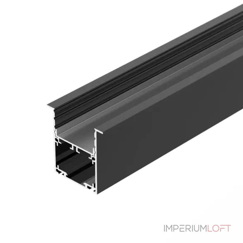 Профиль для светодиодной ленты SL-LINIA52-3L-F-2000 ANOD BLACK Arlight 044685 Профиль для светодиодной ленты SL-LINIA52-3L-F-2000 ANOD BLACK Arlight 044685