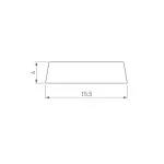 Рассеиватель матовый для HR-3000 Arlight 044840