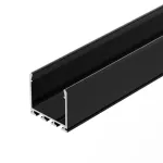 Профиль для светодиодной ленты PLS-LOCK-H25-3000 ANOD BLACK Arlight 044847