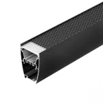 Заглушка LINE-5075-U-HONEYCOMB BLACK глухая Arlight 044887