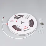 Светодиодная лента герметичная CSP-PFS-X320-10mm 24V Warm3000 (10W/m, IP68, TWP100, 5m) Arlight 045052