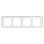 Рамка пластиковая FRM-VERSA-PL-4-WH Arlight 045187