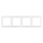 Рамка пластиковая FRM-VERSA-PL-4-WH Arlight 045187