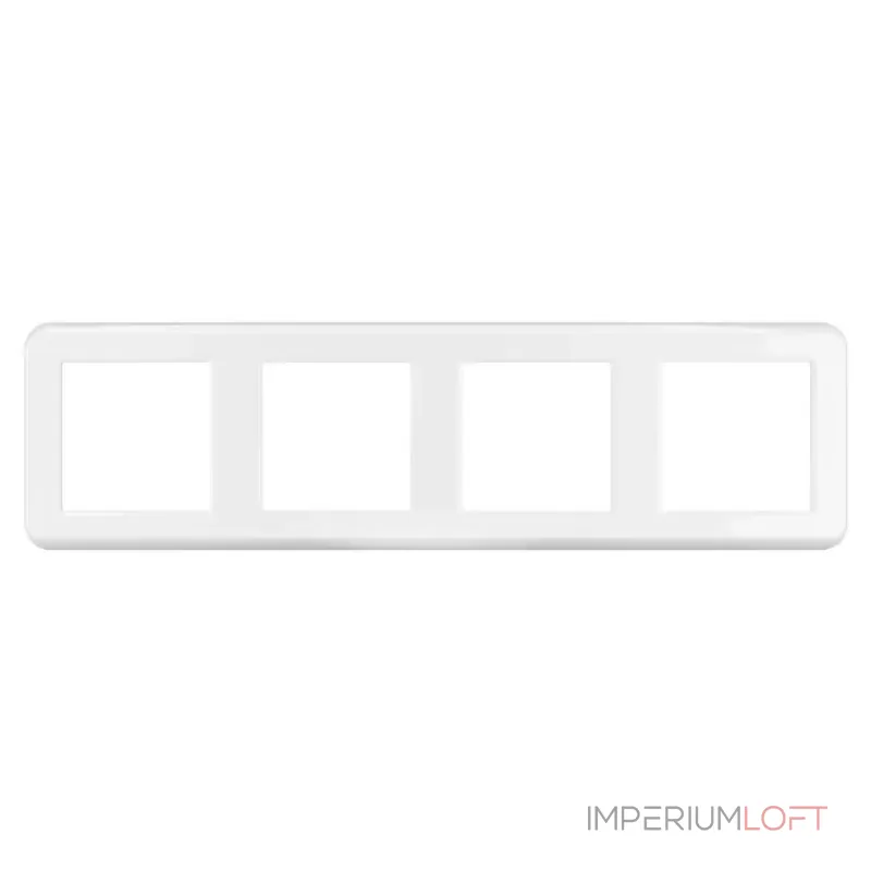 Рамка пластиковая FRM-VERSA-PL-4-WH Arlight 045187