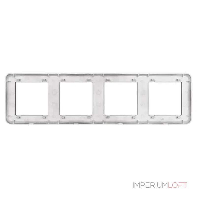 Рамка пластиковая FRM-VERSA-PL-4-BK Arlight 045188