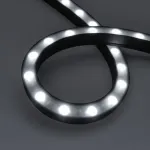 Грейзер DMX THOR-3D-F24-25x27mm 24V RGBW-White6000 (24W/m, IP65, 1m, wire x2) Arlight 045266