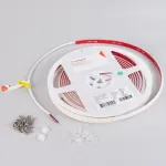Светодиодная лента герметичная RTW-SEW-A308-10mm 24V Warm3000 (14W/m, IP65, 2835, 5m) Arlight 045289