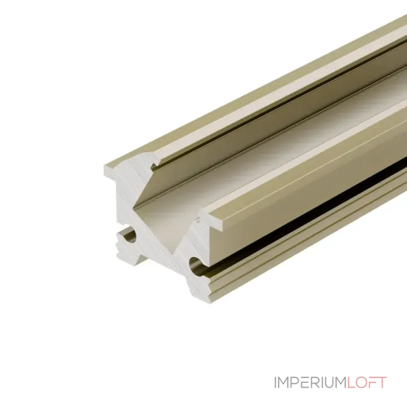 Профиль для светодиодной ленты SL-BEVEL-H12-F13-2000 ANOD OLIVE GREY Arlight 045328