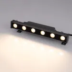 Прожектор AR-LINE-300-6W Warm3000 (GR, 15x60 deg, 230V, IP65) Arlight 045365