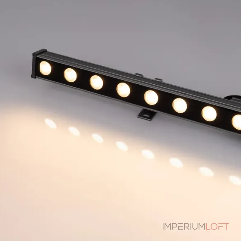 Прожектор AR-LINE-760-18W Warm3000 (GR, 15x60 deg, 230V, IP65) Arlight 045371