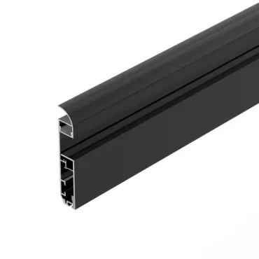 Профиль для светодиодной ленты PLINTUS-H80-2000 BLACK Arlight 045448