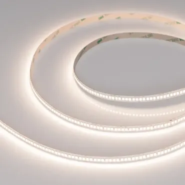 Светодиодная лента RT-A280-8mm 24V Warm3500 (10W/m, IP20, 5m) Arlight 045567