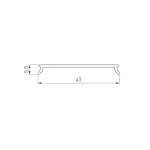 Рассеиватель LINE-5050-DUAL-2000 OPAL Arlight 045661