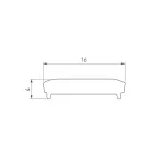 Рассеиватель FLOOR18-H15-3000 OPAL Arlight 045677