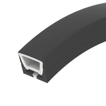 Гибкий профиль WPH-FLEX-1616-TOP-S11-5m FULL BLACK Arlight 045774