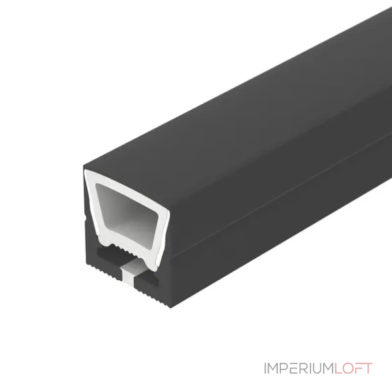 Гибкий профиль WPH-FLEX-1616-TOP-S11-5m FULL BLACK Arlight 045774