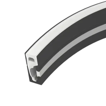 Силиконовый профиль WPH-FLEX-0616-SIDE-S9-5м BLACK Arlight Силикон 045788