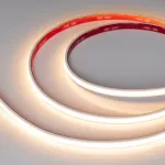 Светодиодная лента герметичная COB-PW-X480-10mm 24V Warm2700 (10W/m, IP66, 5m) Arlight 045865