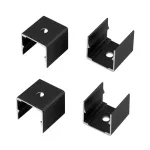 Держатель для профиля WPH-FLEX-1616-TOP BLACK Arlight 045877