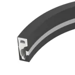 Заглушка WPH-FLEX-0616-SIDE BLACK с отверстием Arlight 045880