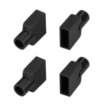 Заглушка WPH-FLEX-0612-SIDE BLACK с отверстием Arlight 045910
