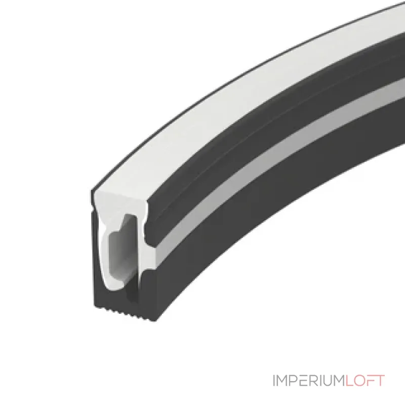 Заглушка WPH-FLEX-0612-SIDE BLACK с отверстием Arlight 045910