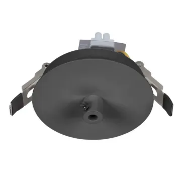 Чаша потолочная встраиваемая SPX-CANOPY-R90-C6.5 (BK) для подвесных светильников Arlight 046017(1)