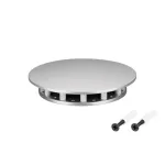 Крепление MOONLIGHT-BASE-ROUND-D13-S Silver Arlight 046083