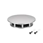 Крепление MOONLIGHT-BASE-ROUND-D18-S Silver Arlight 046084