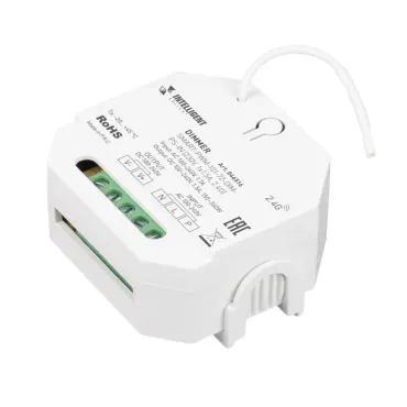 Диммер SMART-PWM-101-72-DIM-PS-IN (230V, 1x1.5A, 2.4G, IARL, IP20) Arlight 046516