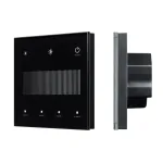 Сенсорная панель SMART-DALI-301-11-1G-4SC-DIM-IN Black (BUS/24V, Touch, 2.4G) Arlight 46547