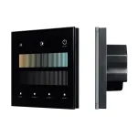Сенсорная панель SMART-DALI-301-11-1G-4SC-MIX-IN Black (BUS/24V, Touch, 2.4G) Arlight 46550