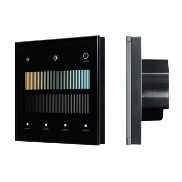 Сенсорная панель SMART-DALI-301-11-1G-4SC-MIX-IN Black (BUS/24V, Touch, 2.4G) Arlight 46550 Сенсорная панель SMART-DALI-301-11-1G-4SC-MIX-IN Black (BUS/24V, Touch, 2.4G) Arlight 46550