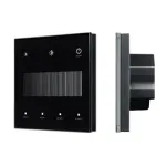 Сенсорная панель SMART-DALI-301-11-1G-4SC-DT6 Черная (230V, встраиваемая, 2.4G) Arlight 46560