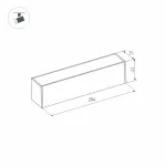 Трековый светильник Arlight MAG 45 FLAT 46572