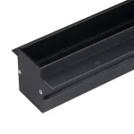 Встраиваемый магнитный трек с фланцем MAG-TRACK-4560-FDW-3000 (BK, 5LN, IP20) Arlight 046828