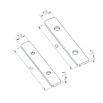 Коннектор (4 шт) LINE-6070-180 Set Arlight 046861