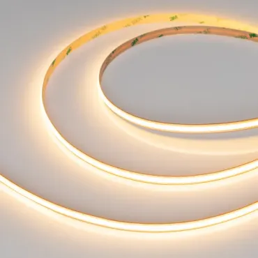 Светодиодная лента COB-X528-8mm 24V Warm2700 (6W/m, IP20, 5m, FreeCut, Свободная резка) Arlight 046888