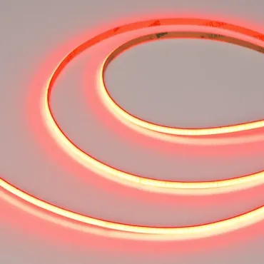 Светодиодная лента COB-X480-4mm 24V Red (4W/m, IP20, 5m) Arlight 046905