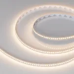 Светодиодная лента RT-A200-8mm 24V Warm3000-CX1 (16W/m, IP20, 5m, резка 1 светодиод) Arlight 046941