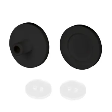Заглушка ARL-MOONLIGHT-ROUND-25-CAP-TOP-SET-BLACK Arlight Силикон 047067